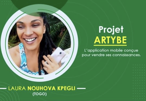 Laura Nouhova Kpegli, fondatrice d'ARTYBE